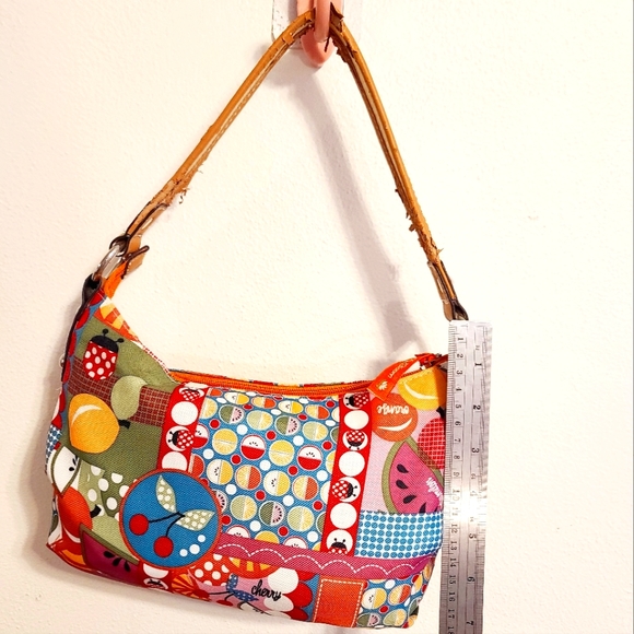 Lily bloom small purse handbag fruit print - Picture 2 of 6